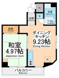 リライズ東大和の物件間取画像